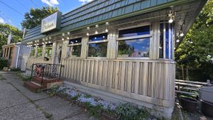 Outside at The Hidden Chickpea in Madison