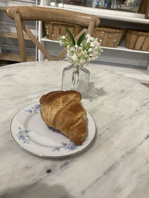 Vegan croissant  at maman in Princeton