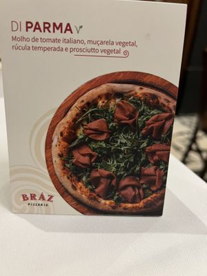 New vegan flavor  at Bráz in Rio De Janeiro