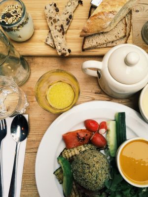 Best vegan brunch!
INSTAGRAM: nikita___green  at Le Pain Quotidien - St. Honore in Paris