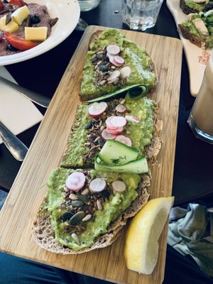 Avocado tartine   at Le Pain Quotidien - St. Honore in Paris