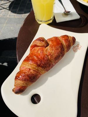 Hibiscus croissant   at Le Pain Quotidien - St. Honore in Paris