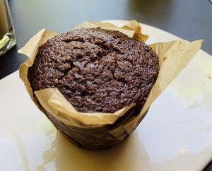Chia chocolate mini-cake  at Le Pain Quotidien - St. Honore in Paris
