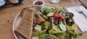 Very nice vegan brunch! at Le Pain Quotidien - St. Honore in Paris
