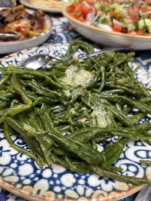 Sea beans  at Kadim Meyhane in Istanbul