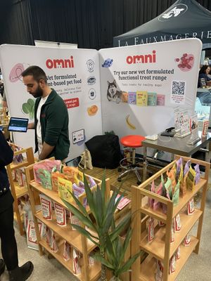 Omni pet food (Brighton VegFest 2023)  at VegfestUK in Bristol