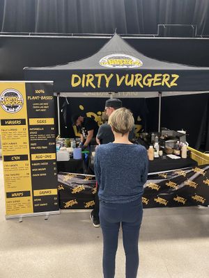Dirty Vurgerz (Brighton VegFest 2023)  at VegfestUK in Bristol