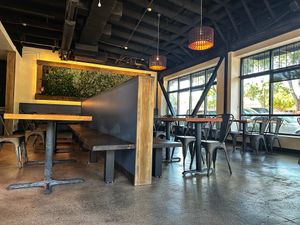 Inside view  at Buddha Belly Burger in Sacramento