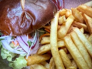 Another view  at Buddha Belly Burger in Sacramento