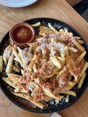 Buddha fries   at Buddha Belly Burger in Sacramento