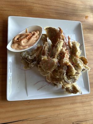 Maha mushroom starter   at Buddha Belly Burger in Sacramento