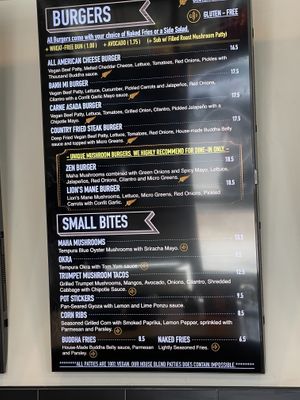   at Buddha Belly Burger in Sacramento