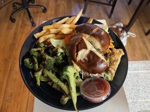   at Buddha Belly Burger in Sacramento