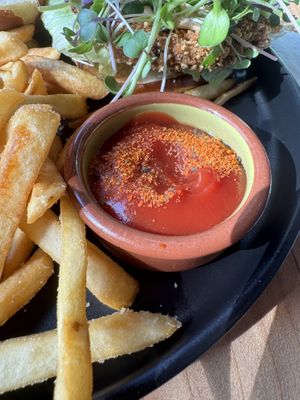   at Buddha Belly Burger in Sacramento