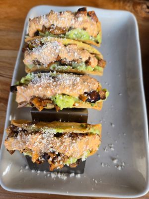 Trumpet Mushroom Tacos 10/10 Flavorful at Buddha Belly Burger in Sacramento