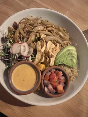 Rizen bowl #Veganuary at Buddha Belly Burger in Sacramento