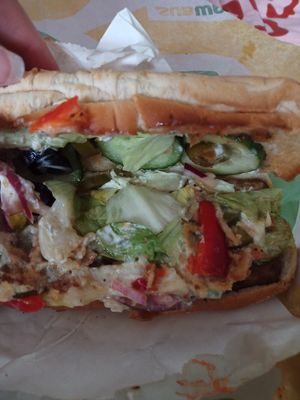 Plant Patty at Subway - Parkgate St in Dublin