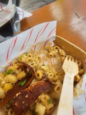 The facon was tasty. at Herbivorous Spark   in York