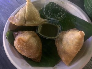 Mushroom and plant based meat   at Hommie Samosas - Nimman in Chiang Mai
