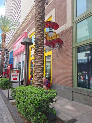 Outside at Haute Doggery in Las Vegas