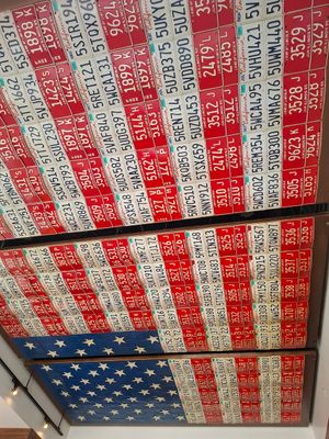 Inside, special decoration at Haute Doggery in Las Vegas