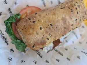 Vegan schnitzel at MEL - Soul Origin - T4 in Tullamarine