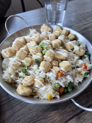 Vegan fried ricee  at Kamakura in Kirkland