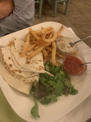 fajita part 2 at Pelagos Restaurant in Kos