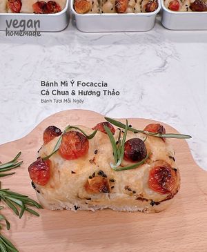 Homemade Focaccia at Vegan Homemade - Sữa Hạt Thuần Chay & Bánh Tươi in Ho Chi Minh City