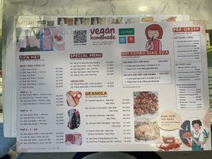 Menu   at Vegan Homemade - Sữa Hạt Thuần Chay & Bánh Tươi in Ho Chi Minh City