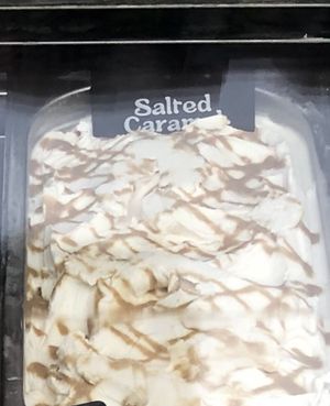 Salted caramel   at Snow Moon in Abu Dhabi