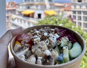 Buddha Bowl (not pictured at restaurant)  at Açaï Spot in Cannes