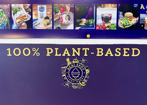 Logo and signage inside  at Açaï Spot in Cannes