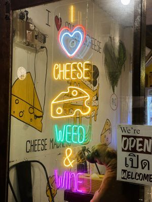 Restaurant exterior   at Cheese Madness in Pai