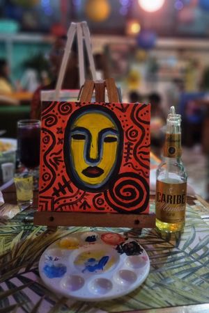 Paint & Sip event at EcoGarden at Eco-Garden in Georgetown