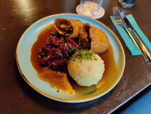 Tempeh Rouladen at DILL Vegan Gastronomie in Augsburg