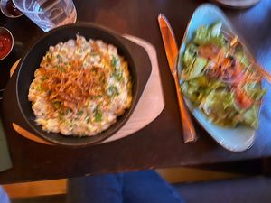 Kässpätzle  at DILL Vegan Gastronomie in Augsburg