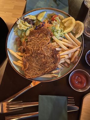 Schnitzel  at DILL Vegan Gastronomie in Augsburg