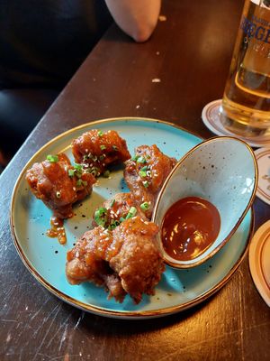 Cauliflower wings at DILL Vegan Gastronomie in Augsburg