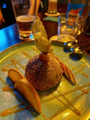 Mousse au chocolat at DILL Vegan Gastronomie in Augsburg