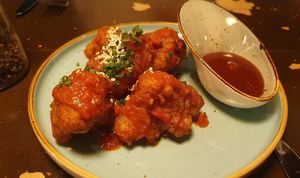 Cauliflower wings at DILL Vegan Gastronomie in Augsburg