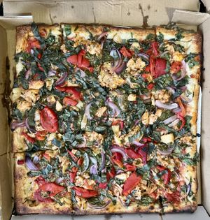 The Vegan  at Brooklyn Pizza Crew in South West London