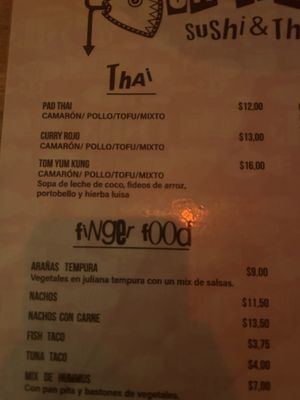 Thai can be made vegan. Specify no fish sauce/oyster/ and no egg  at Shankha in Montanita