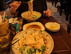 Erdnussnudeln und 2 in 1 Nudeln at Kongfu Chili in Berlin