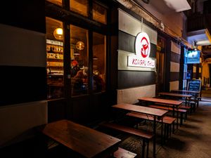 Outside of Kongfu Chili at Kongfu Chili in Berlin