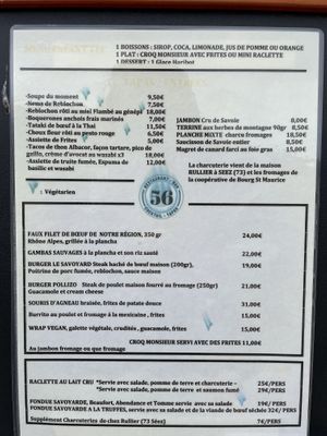 Wrap clearly states vegan. All vegetarian options can be made vegan.  at El 56 in Landry