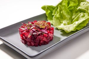 BEET TARTARE  at Love.Life in Culver City