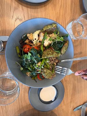 Mediterranean bowl  at Love.Life in Culver City