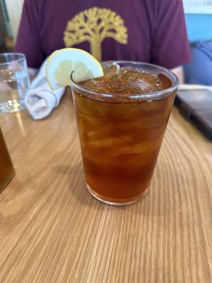 Iced tea  at Love.Life in Culver City