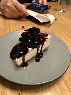 Cheesecake was pretty good  at Love.Life in Culver City